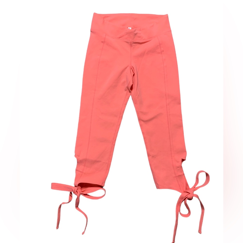 FP Movement Free People Turnout Leggings Coral Pink Balletcore OB433018 XS